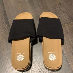 CLEARING MY CLOSET….Yellow Box Sandals